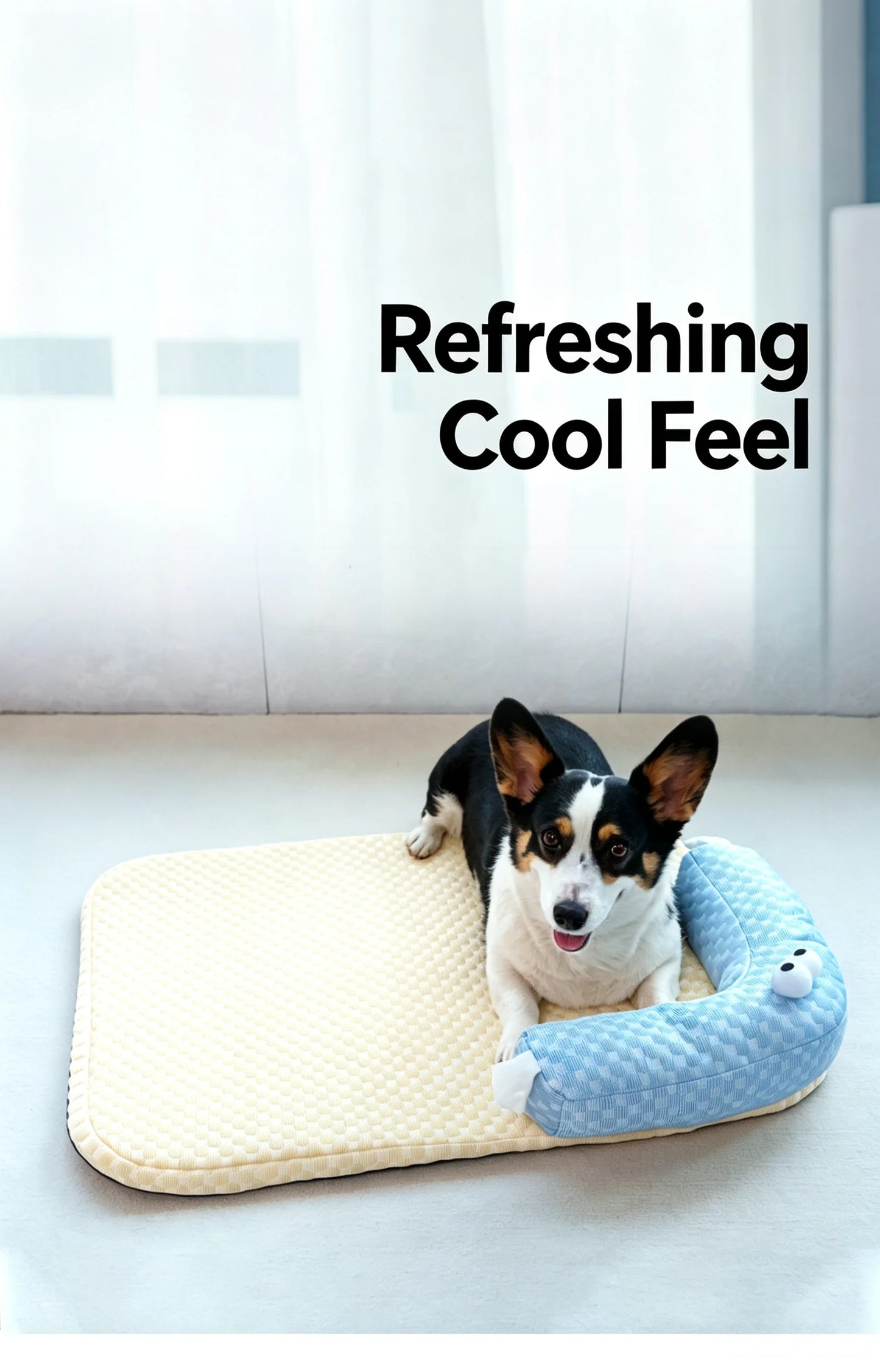 Summer Pet Cooling Mat Ice Silk Breathable Sleeping Pad