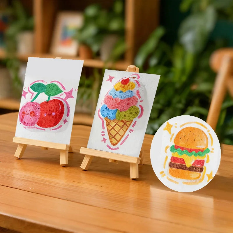 3D Magic Texture Painting Kit With Foam Sheets And Markers