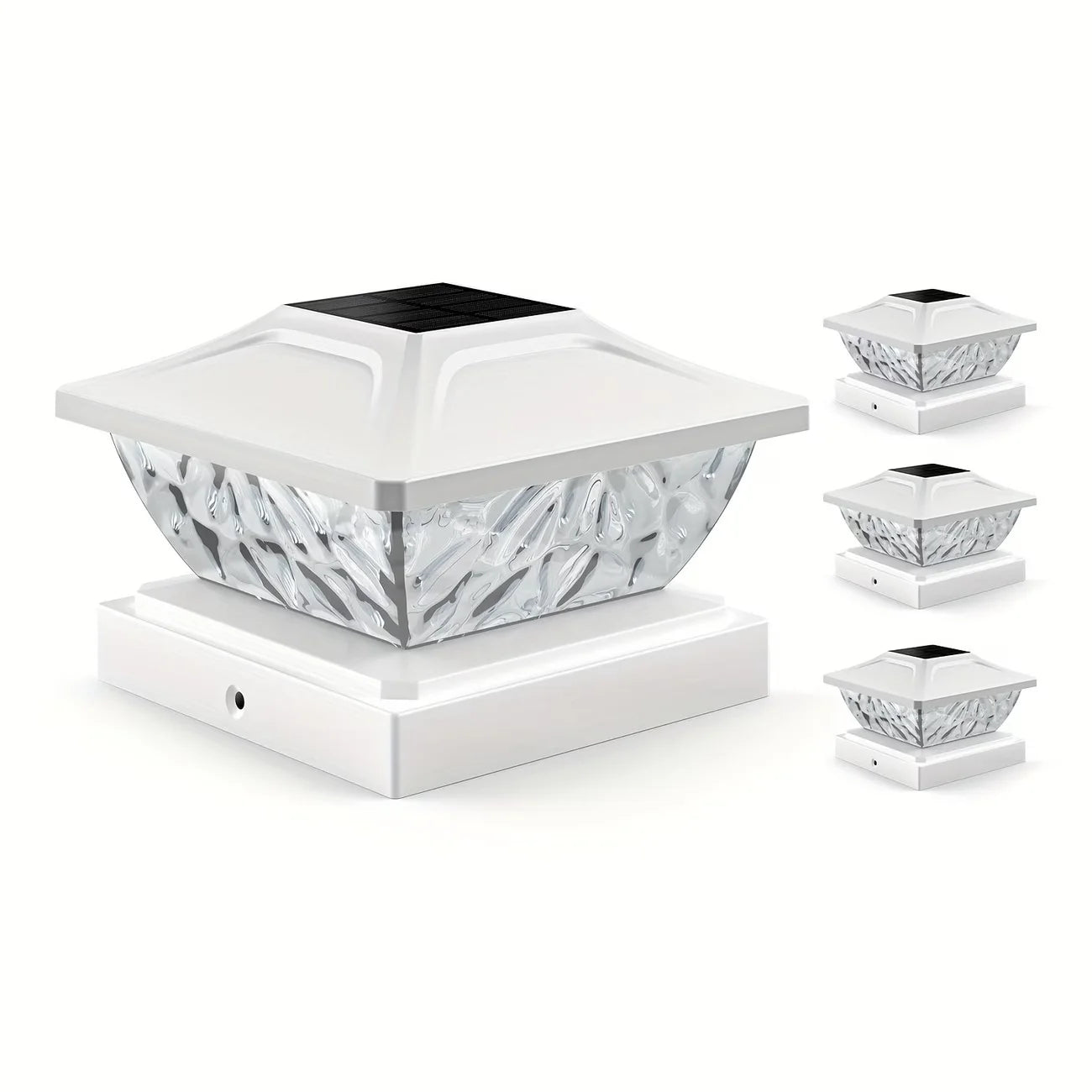 KPSTEK Solar Outdoor Villa Fence Garden Column Light