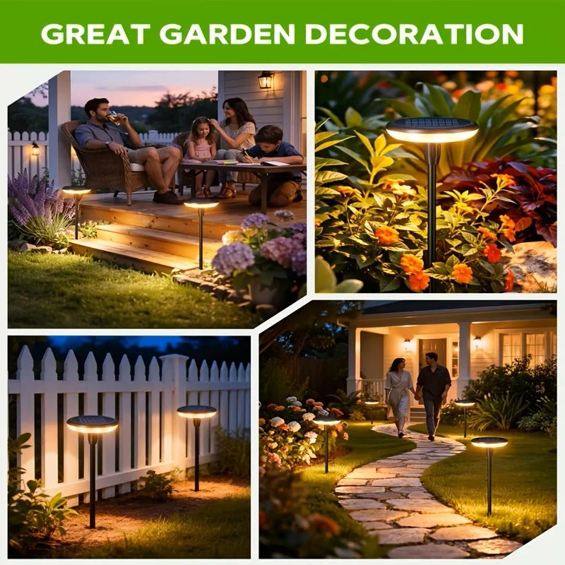 KPSTEK Solar Pathway Lights Outdoor Garden Swaying Landscape Lighting