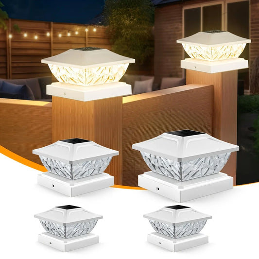 KPSTEK Solar Outdoor Villa Fence Garden Column Light