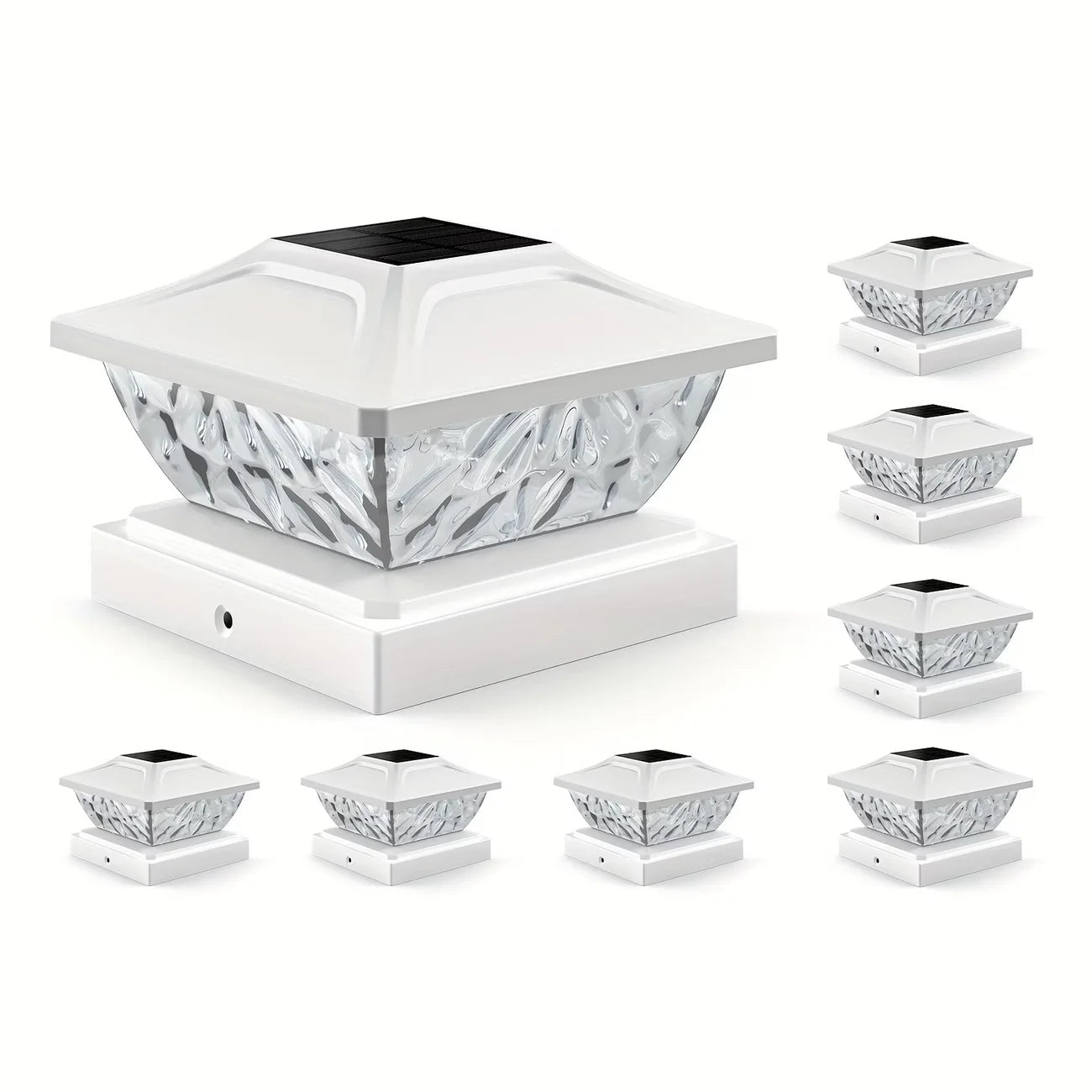 KPSTEK Solar Outdoor Villa Fence Garden Column Light