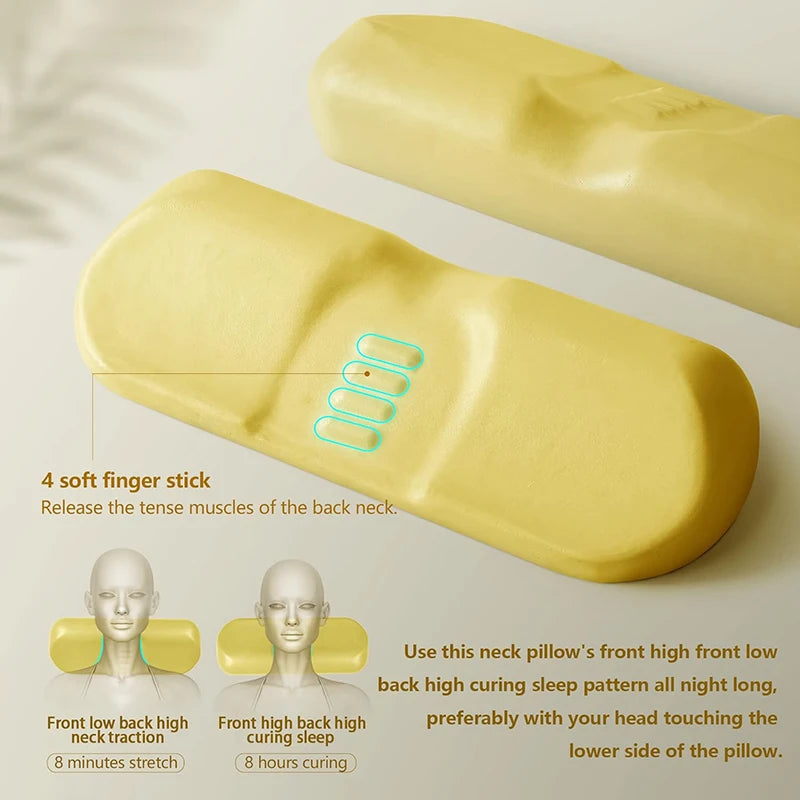 Memory Foam Contour Cervical Pillow For Side Sleepers Orthopedic