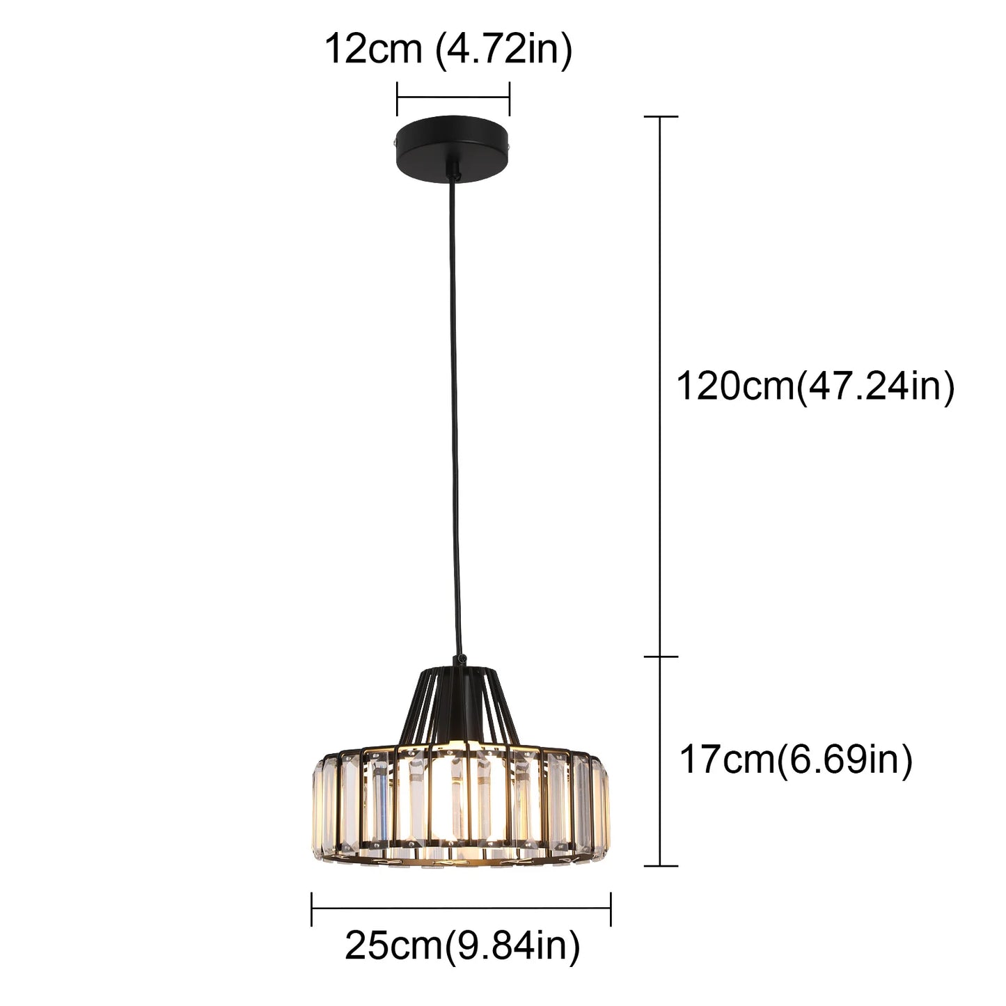 VETRULUS Modern Pendant Lights Nordic Minimalist Ceiling Lamp E27