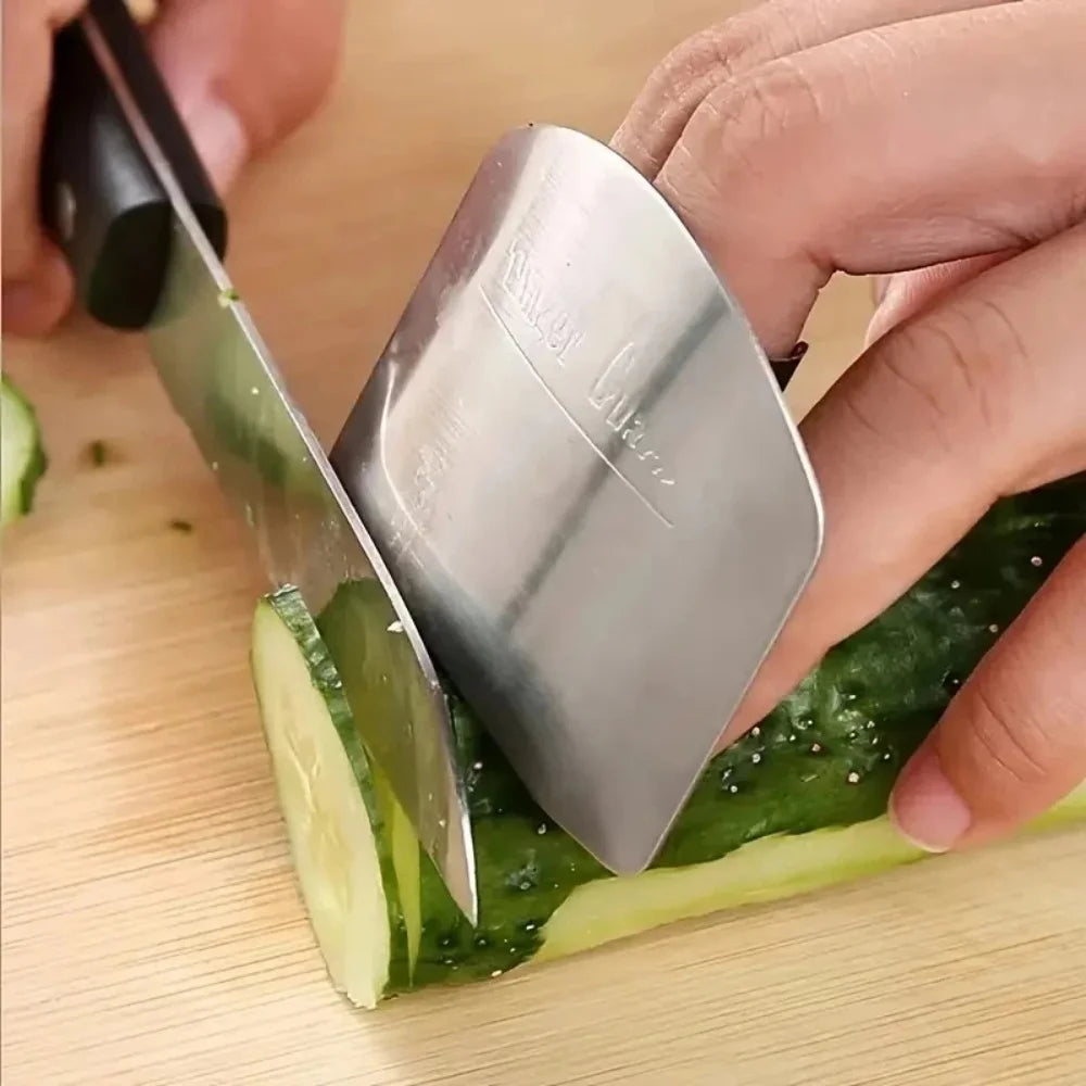 Stainless Steel Finger Guard For Cutting And Kitchen Safety