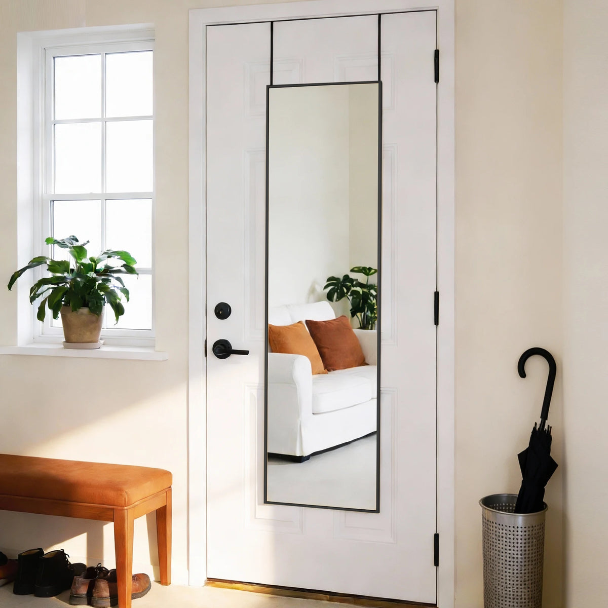 MCQ Premium Arched Full Length Wall Mounted Vanity Mirror