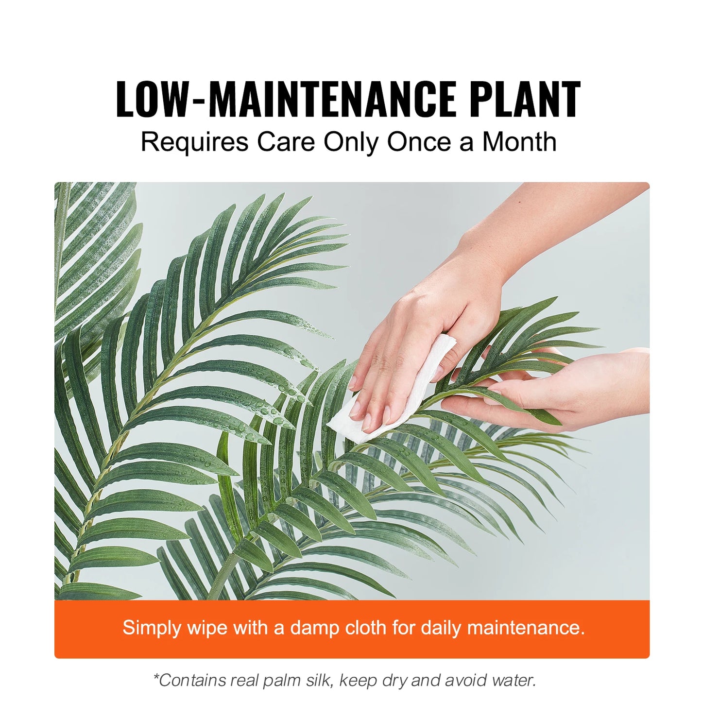 SucceBuy Premium Faux Palm Tree Featuring Stable Balanced Design