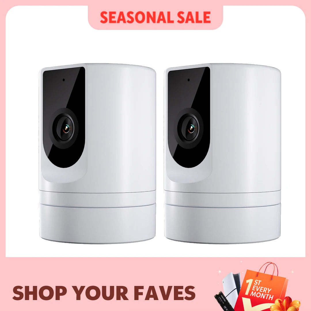 BoyKeep 1080P Indoor Security Camera With Motion Detection WiFi