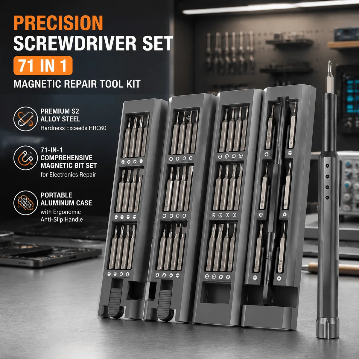 Stonego Precision Screwdriver Set For Home Electronics Repair