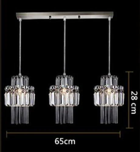 GreeLustr Modern Crystal Pendant Ceiling Light For Home Decor