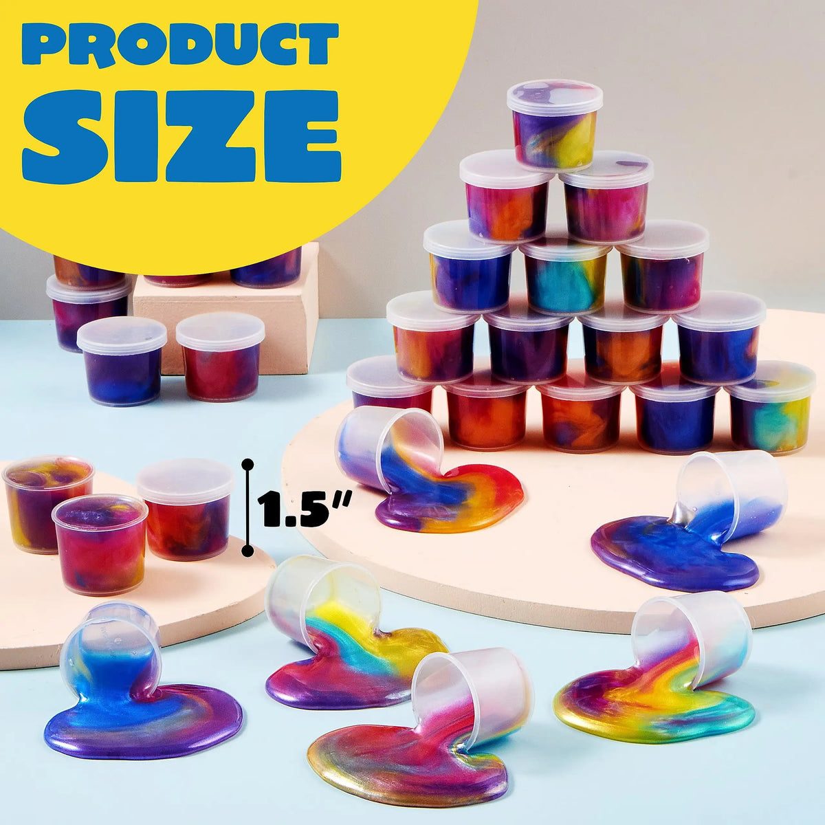 Galaxy Slime Party Favors Stretchy Non Sticky Safe Classroom Rewards