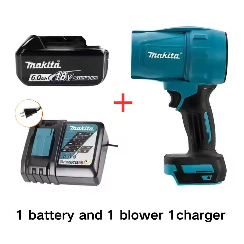 Makita 18V Cordless Air Blower For Car Dust Cleanup