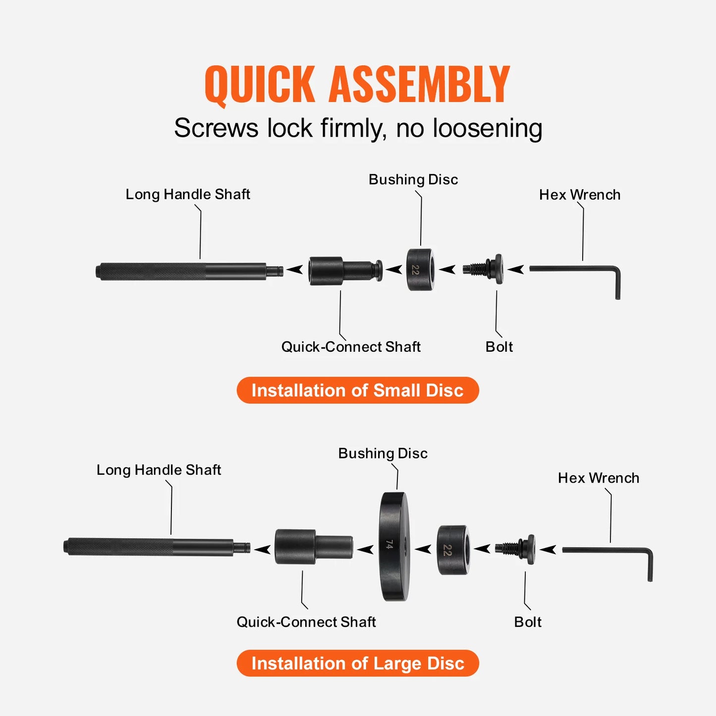 SucceBuy Professional Bearing And Seal Driver Tool Kit