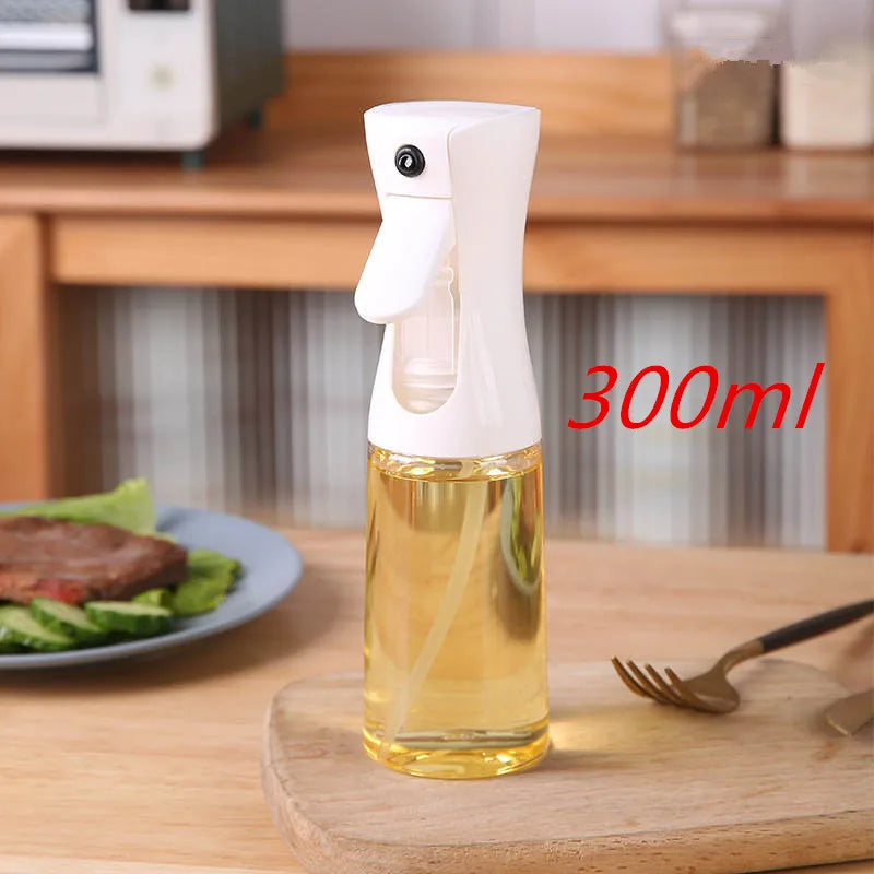 Oil Spray Bottle Spray Household Kitchen Spray Olive Oil Barbecue Fat Control Food Grade Plastic Oil Spray Pot