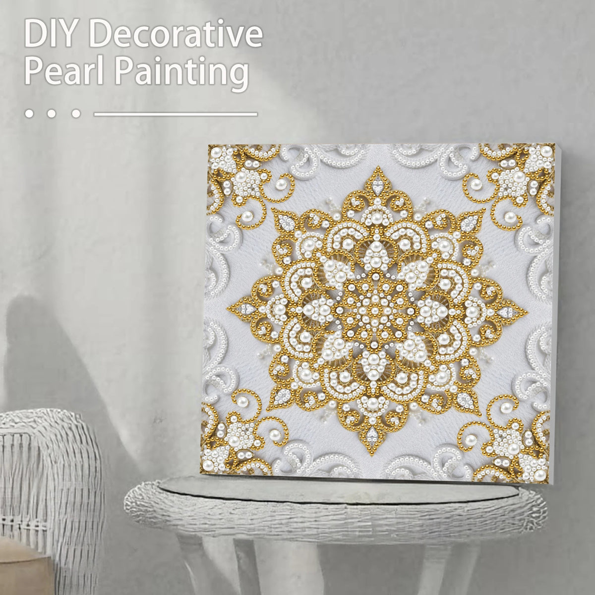 DIY Pearl Dot Painting Kit for Adults Home Wall Decor