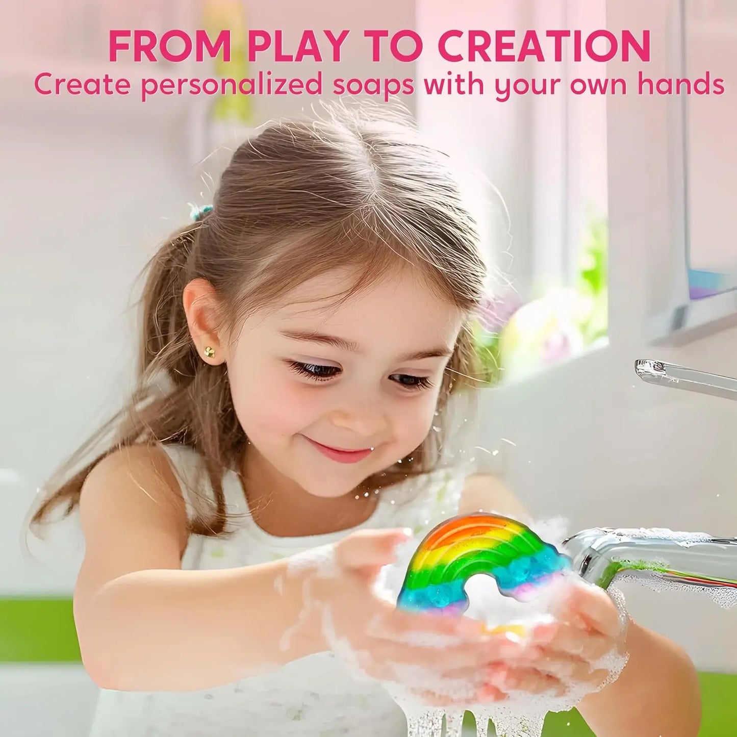 Joyfy Unicorn Soap Making Kit For Kids Creative DIY Craft