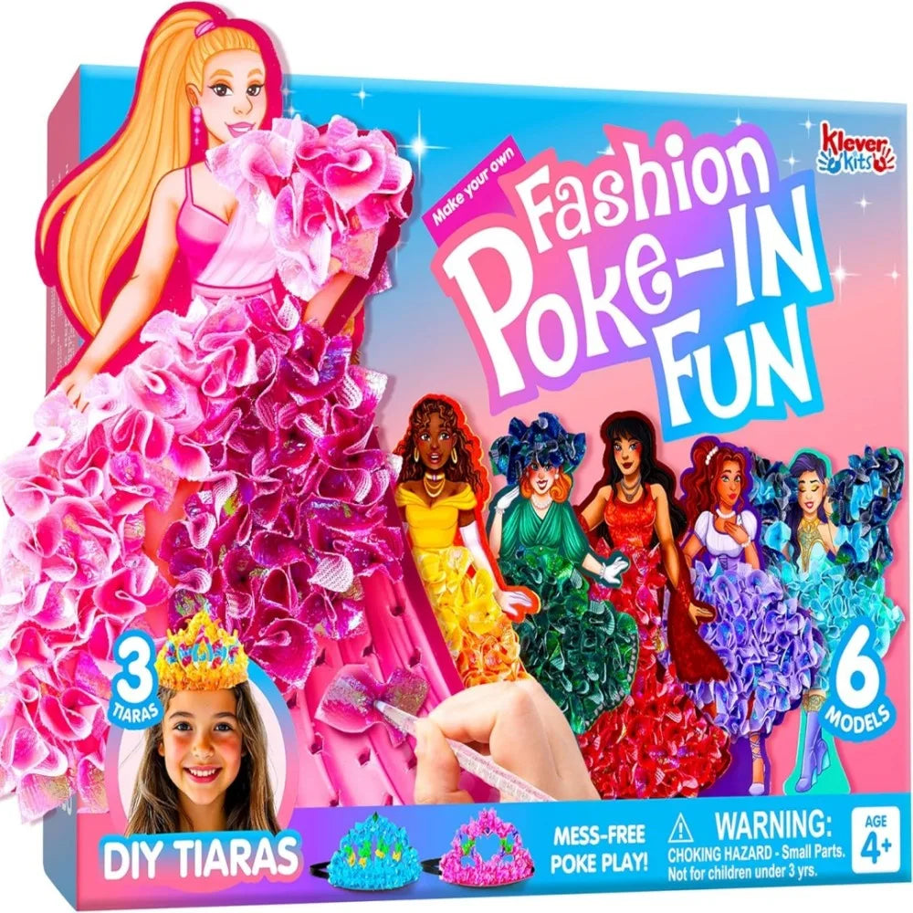 Joyfy Princess Dress Up Poke Fabric Foam Fashion Kit