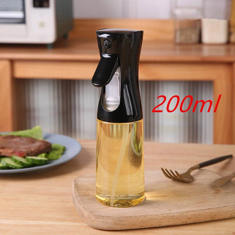 Oil Spray Bottle Spray Household Kitchen Spray Olive Oil Barbecue Fat Control Food Grade Plastic Oil Spray Pot