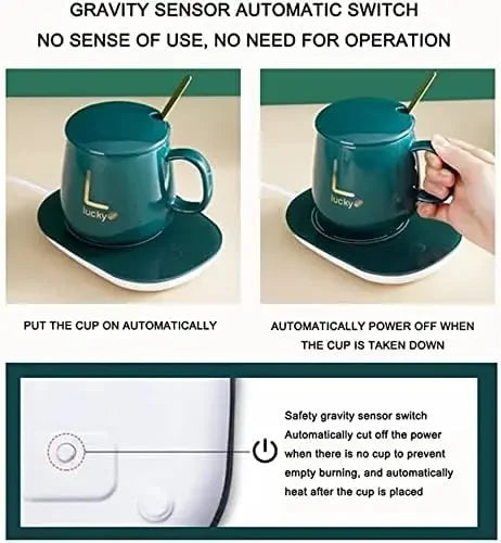 Usb Recharge Warm Soup Cup with Spoon and Storage Bag Set  Stainless Steel Breakfast Cup and Folding Spoon Food Thermal Jar