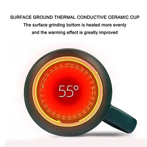 Usb Recharge Warm Soup Cup with Spoon and Storage Bag Set  Stainless Steel Breakfast Cup and Folding Spoon Food Thermal Jar