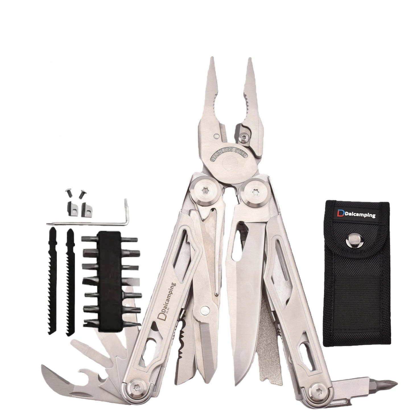 Daicamping Stainless Steel Multifunctional Plier Hand Tool
