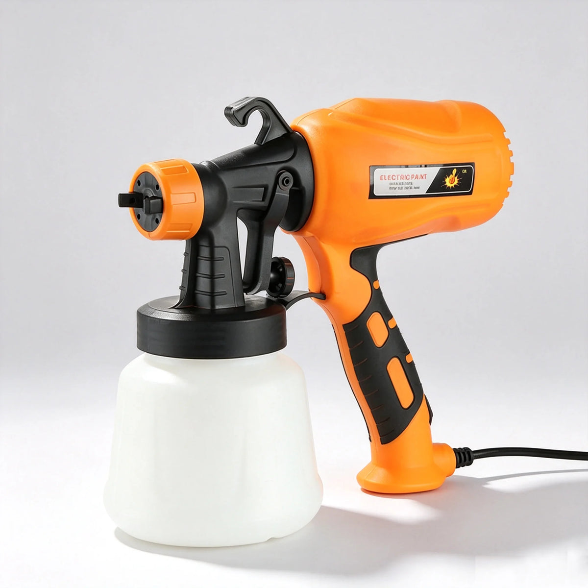 Electric Handheld Paint Spray Gun With Single Nozzle For Latex