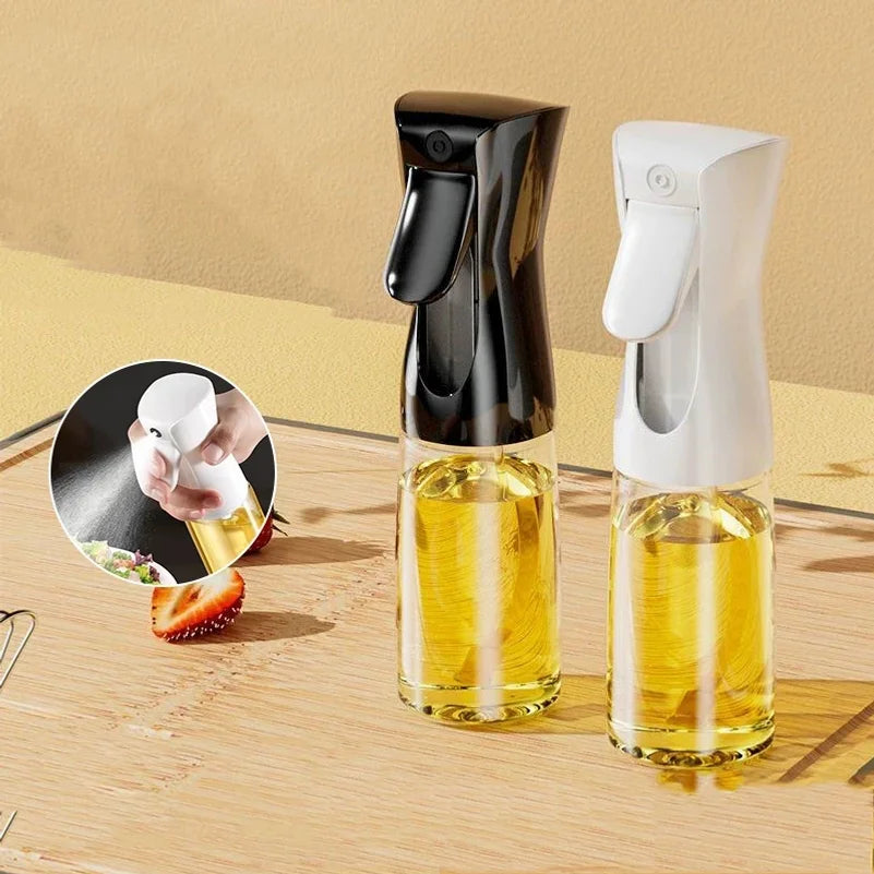Oil Spray Bottle Spray Household Kitchen Spray Olive Oil Barbecue Fat Control Food Grade Plastic Oil Spray Pot