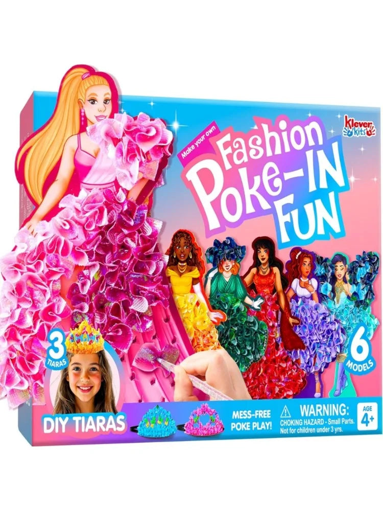 Joyfy Princess Dress Up Poke Fabric Foam Fashion Kit
