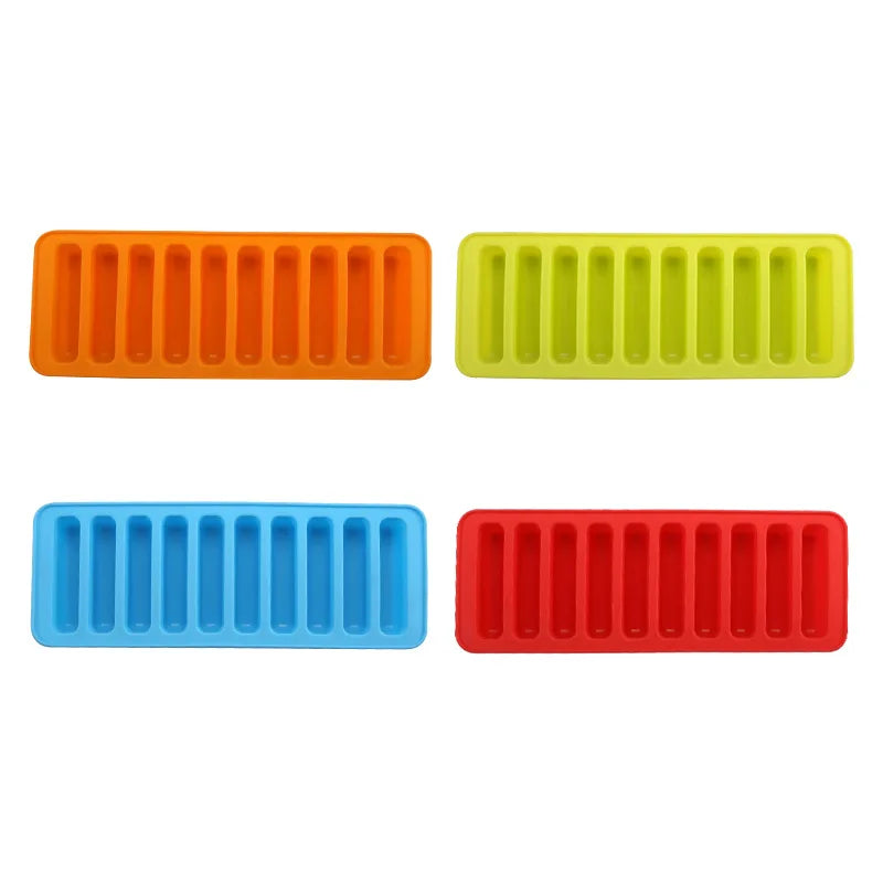 Reusable Silicone Ice Bar Mold For Ice Pops And Baking
