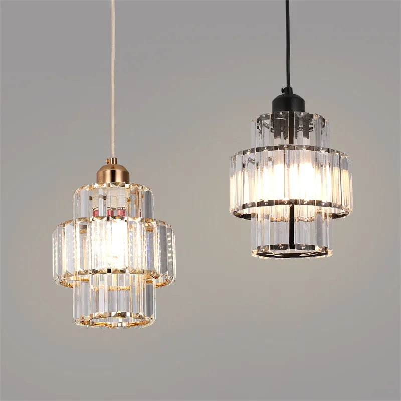 GreeLustr Modern Crystal Pendant Ceiling Light For Home Decor