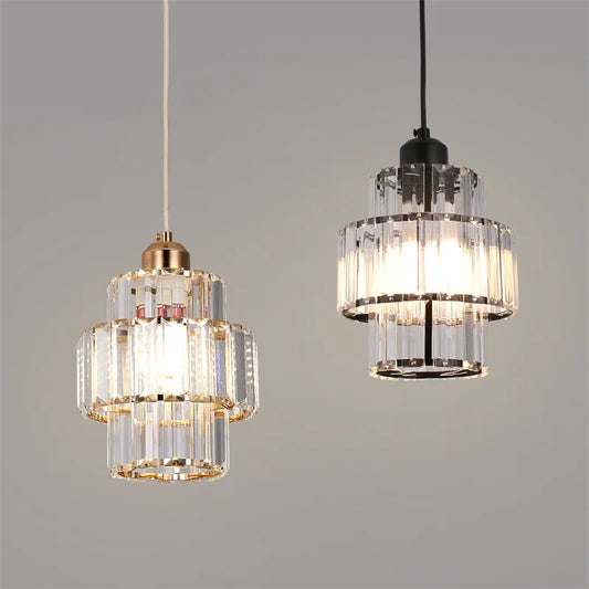 GreeLustr Modern Crystal Pendant Ceiling Light For Home Decor