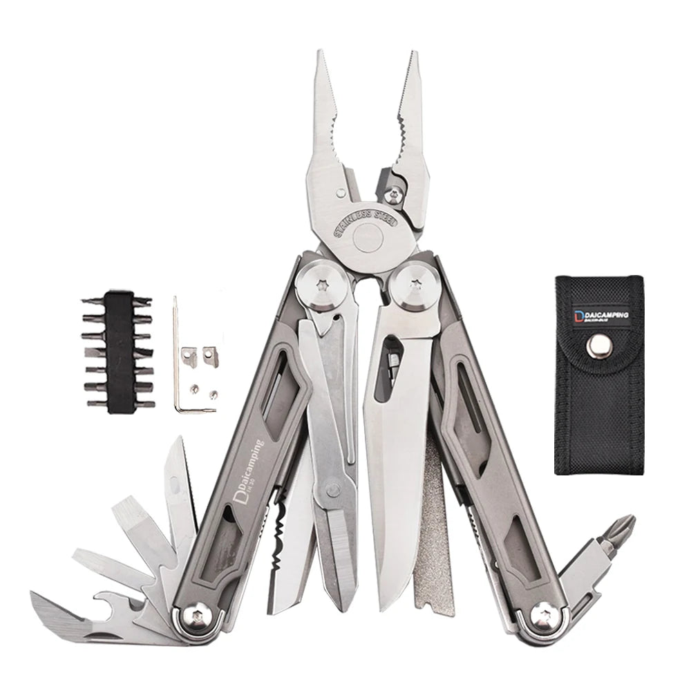 Daicamping Stainless Steel Multifunctional Plier Hand Tool