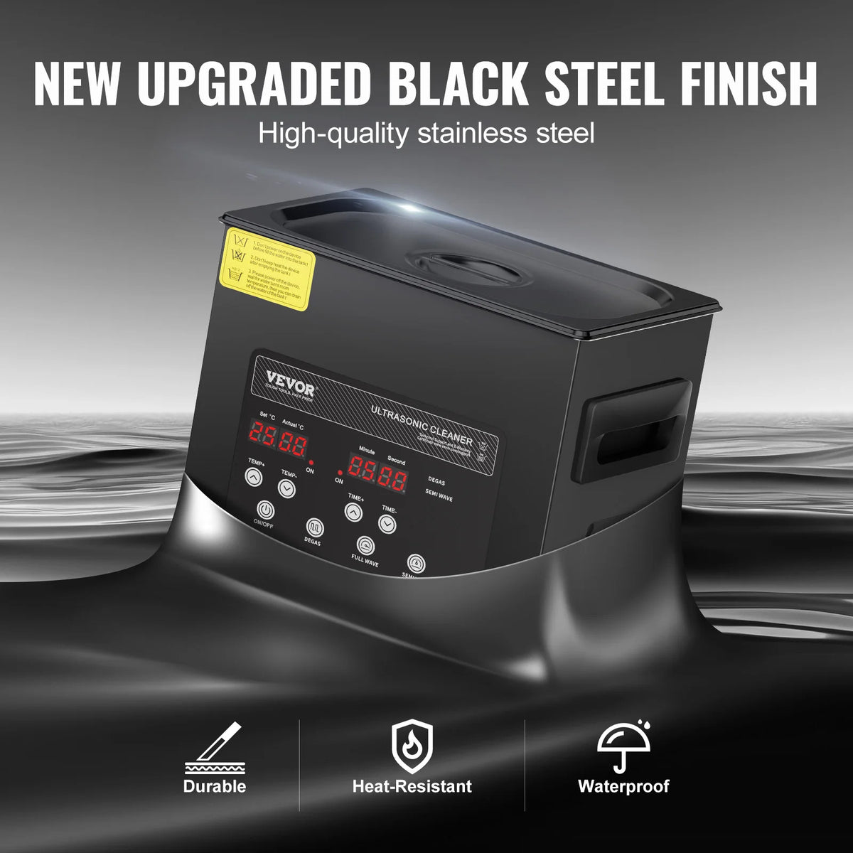 SucceBuy Professional Ultrasonic Cleaner With Timer For Household