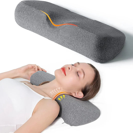 Memory Foam Contour Cervical Pillow For Side Sleepers Orthopedic