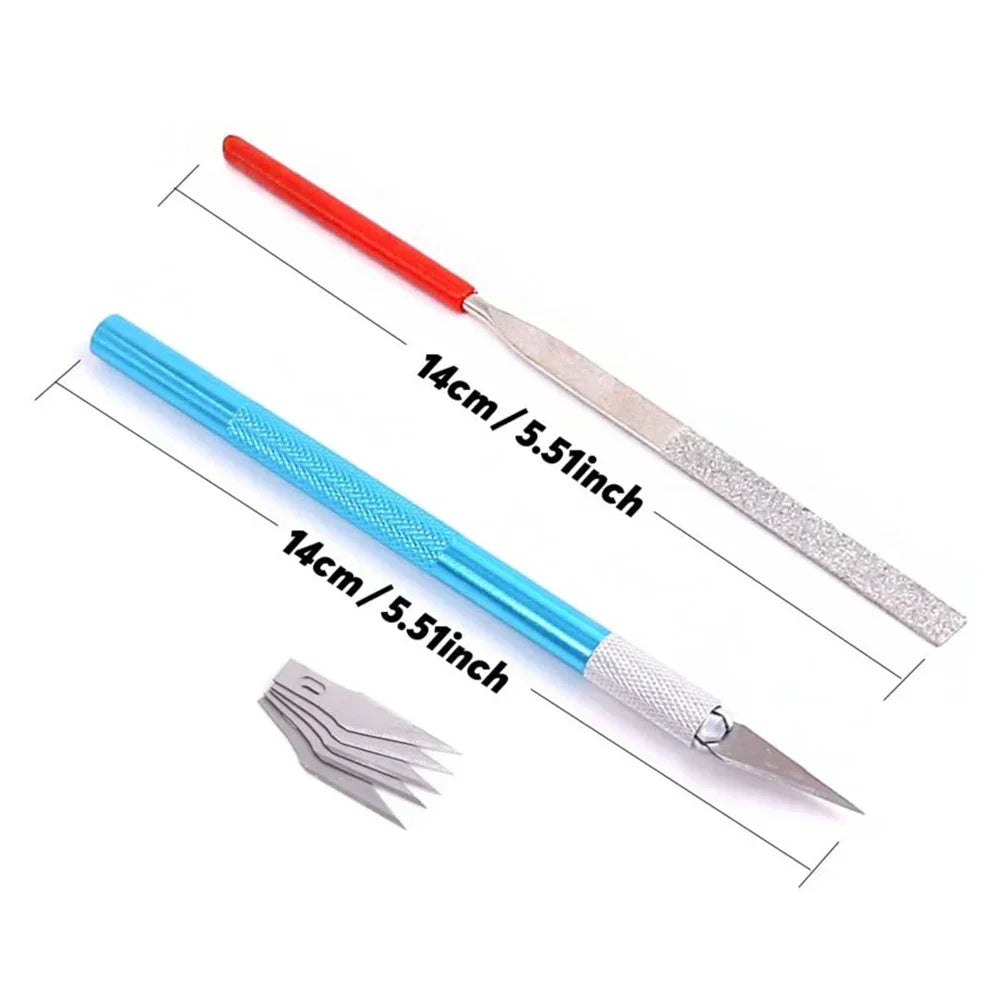Model Hobby Tool Set With Clippers Scissors And Tweezers