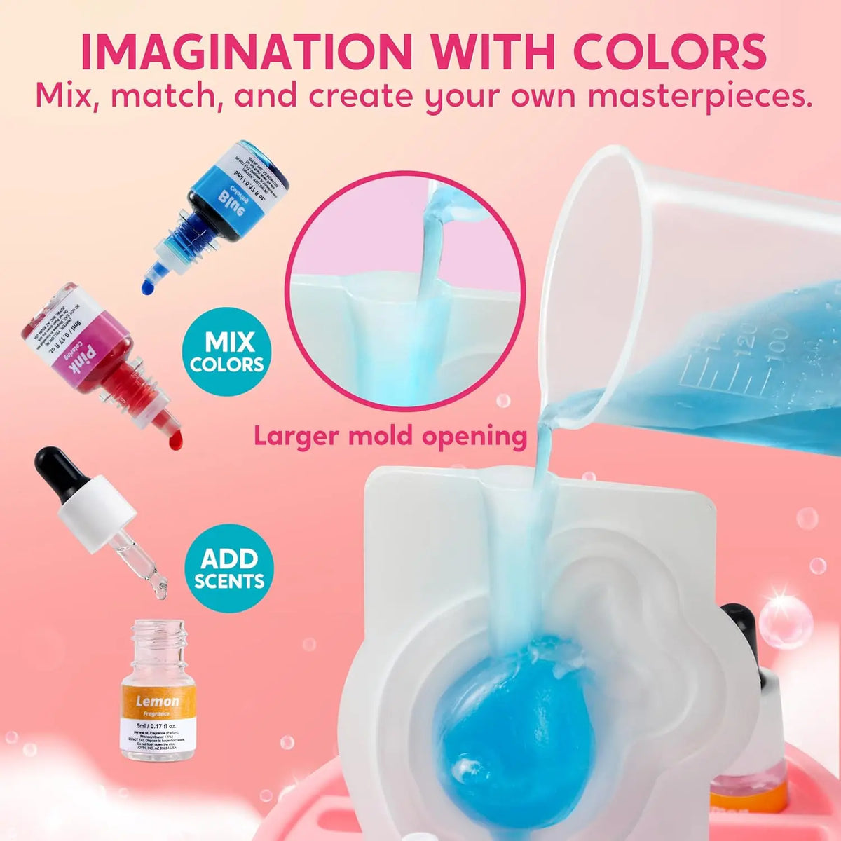 Joyfy Unicorn Soap Making Kit For Kids Creative DIY Craft