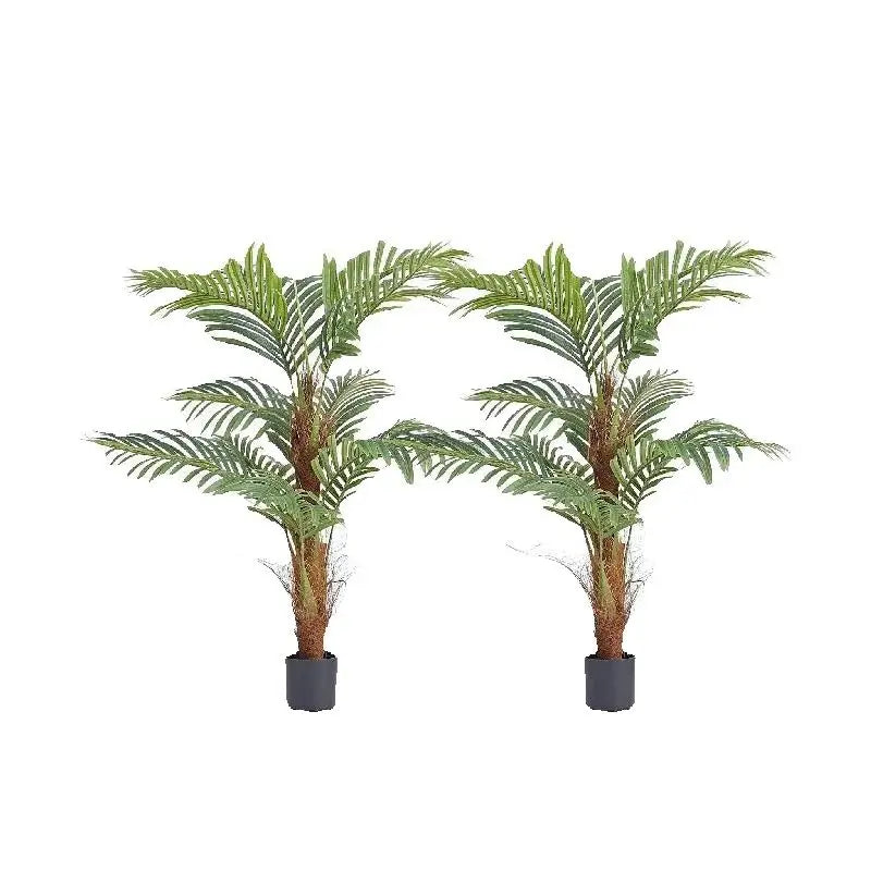 SucceBuy Premium Faux Palm Tree Featuring Stable Balanced Design