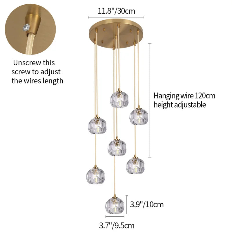 Modern Crystal Sconce Lamp G9 Wall Sconce Aisle Door Front Lights Sleeping Copper Wall Lights Bedside Lamp For Bedroom Fixtures