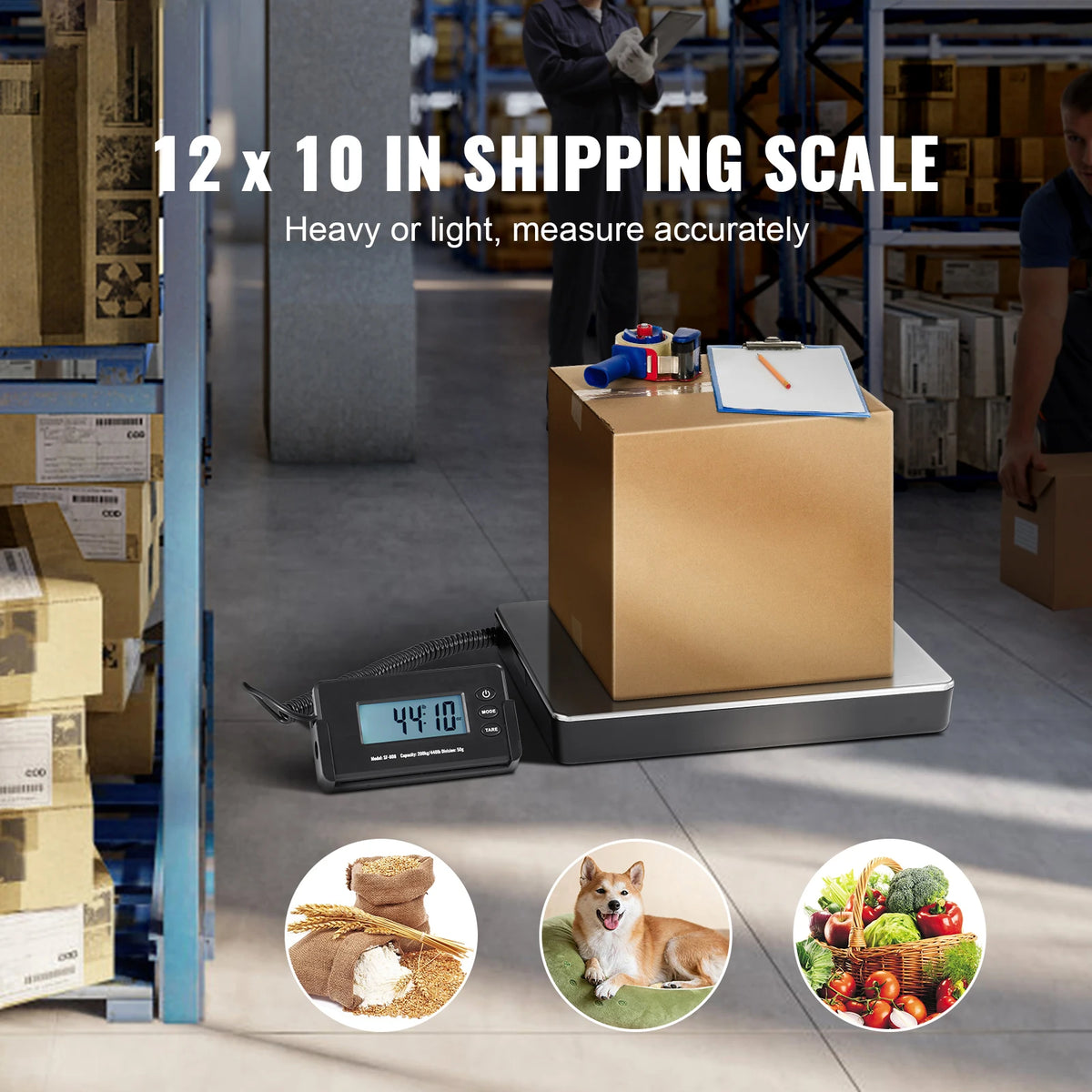 SucceBuy Digital Shipping Scale Featuring Timer And Tare Function