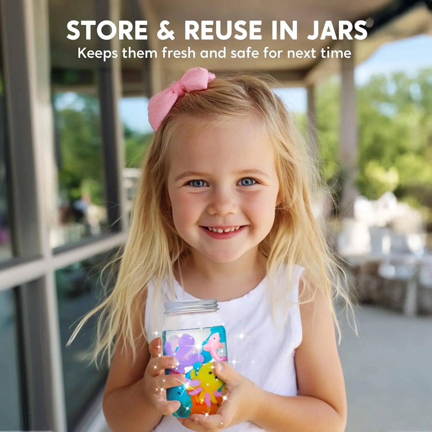 Joyfy Magic Water Gel Kit With Preserving Bottle For Kids