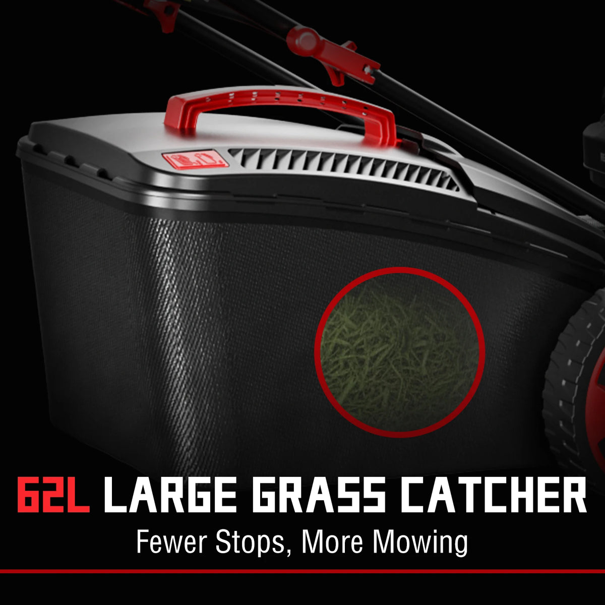 Jetting Four Stroke Gas Self Propelled Lawn Mower Bagging System
