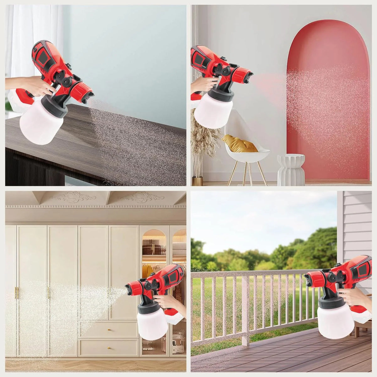 Cordless Electric Airless Paint Sprayer For Reliable Home Use Today