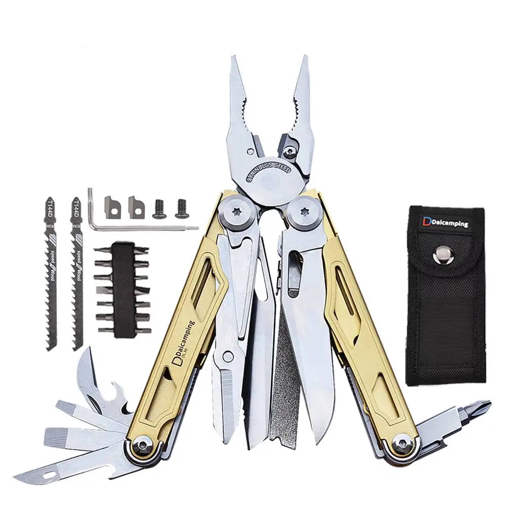 Daicamping Stainless Steel Multifunctional Plier Hand Tool