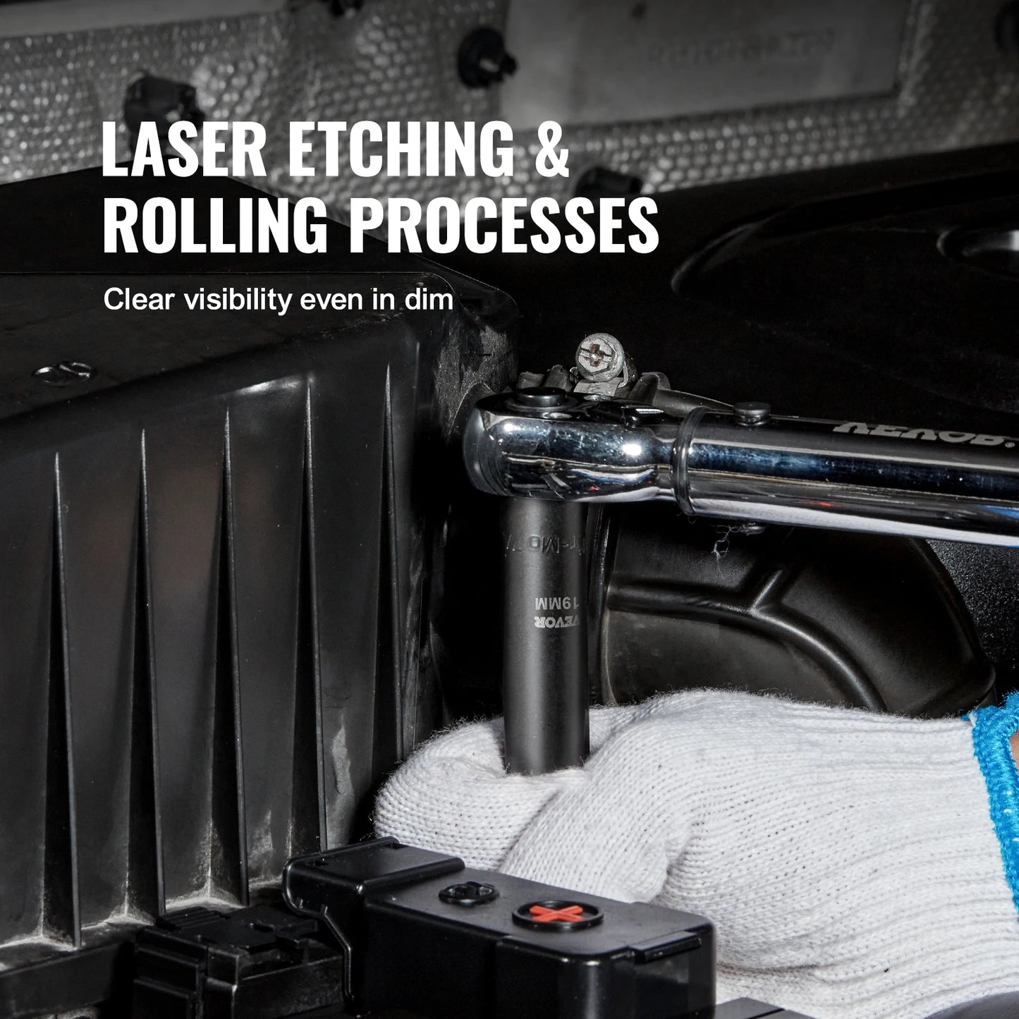 SucceBuy Premium Deep Impact Socket Set For Automotive Repair