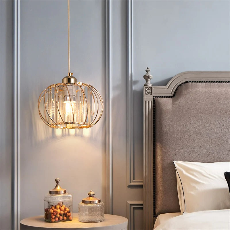 GreeLustr Modern Crystal Pendant Ceiling Light For Home Decor