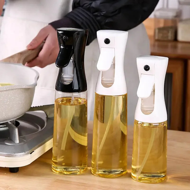 Oil Spray Bottle Spray Household Kitchen Spray Olive Oil Barbecue Fat Control Food Grade Plastic Oil Spray Pot