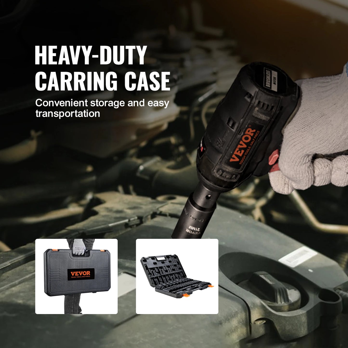 SucceBuy Premium Deep Impact Socket Set For Automotive Repair