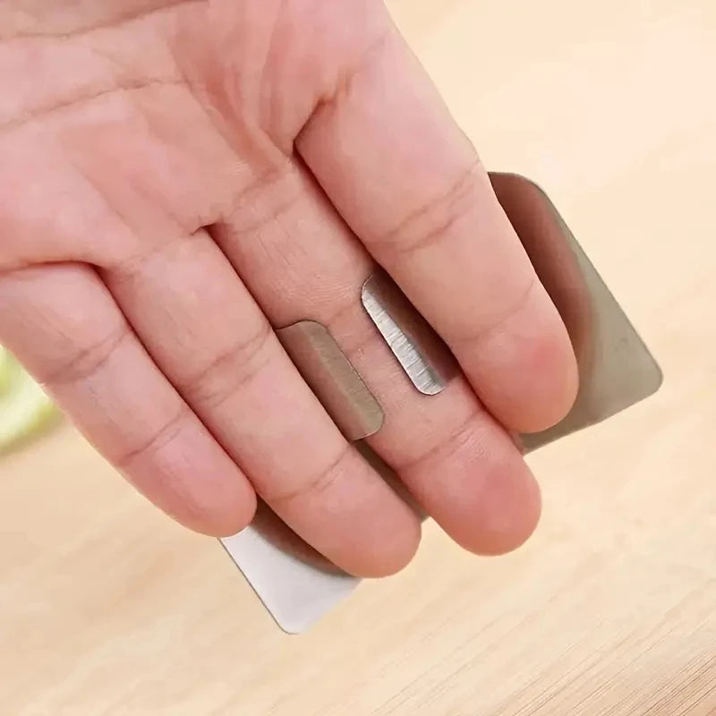 Stainless Steel Finger Guard For Cutting And Kitchen Safety