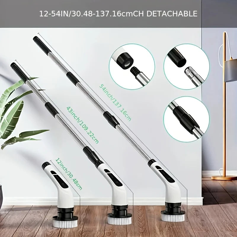 Ahtoska 9 In 1 Wireless Electric Rotating Cleaning Brush
