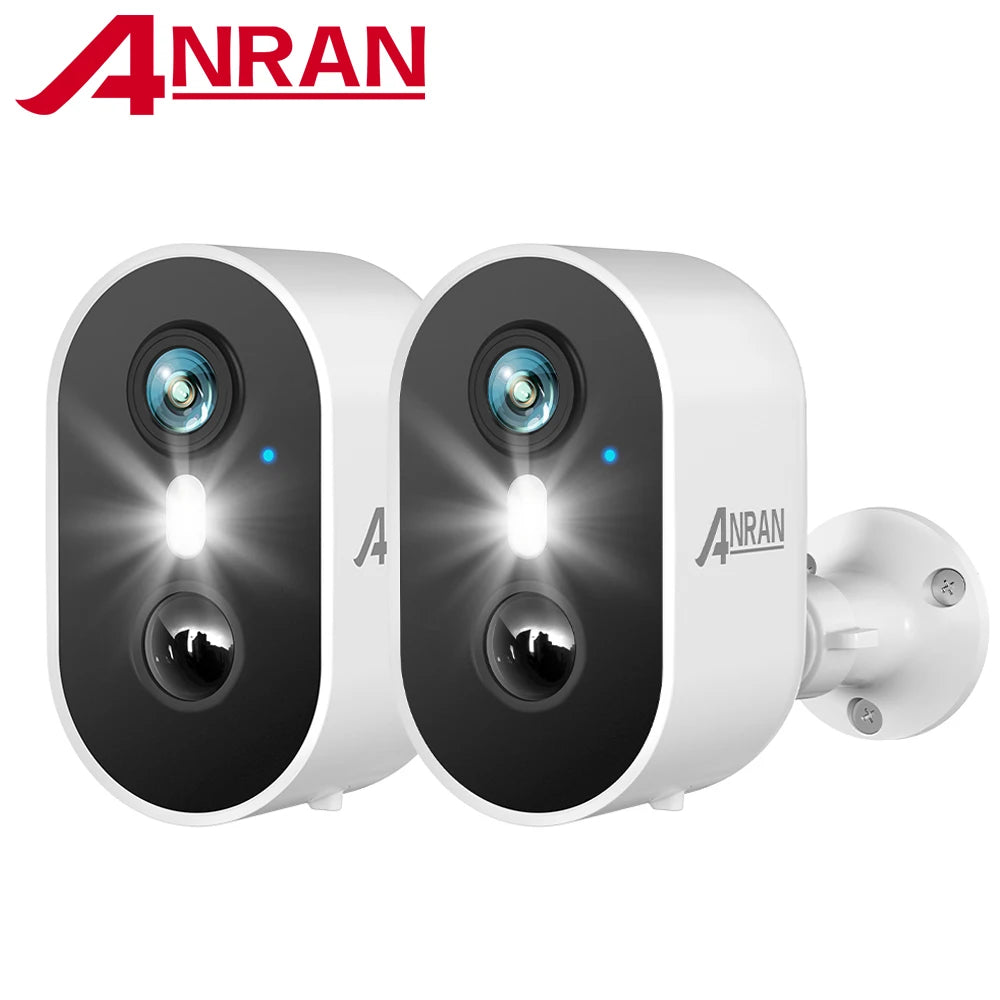 Anran 2K Battery Wifi Security Camera With PIR Human Detection